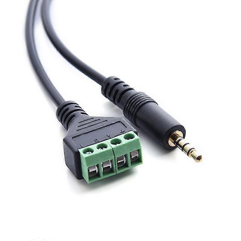 thumbnail image 2 of CablesOnline 2.5mm TRRS Female To 4-Screw Terminal Block Balun Connector – 2-Pack, For Audio/Video 2 of 2