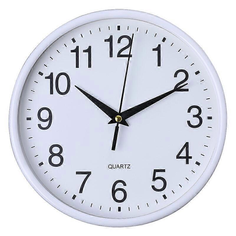 Silent Modern Wall Clock 2020 cm, White
