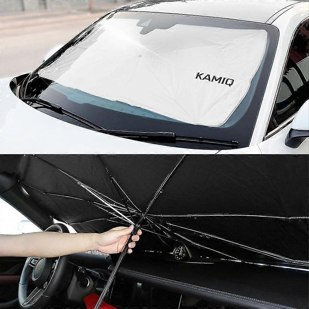 YEE PIN Ombrellone Auto Compatibile Con Nissan Juke F16 2020-2023, Parasole Pieg - Foto 9