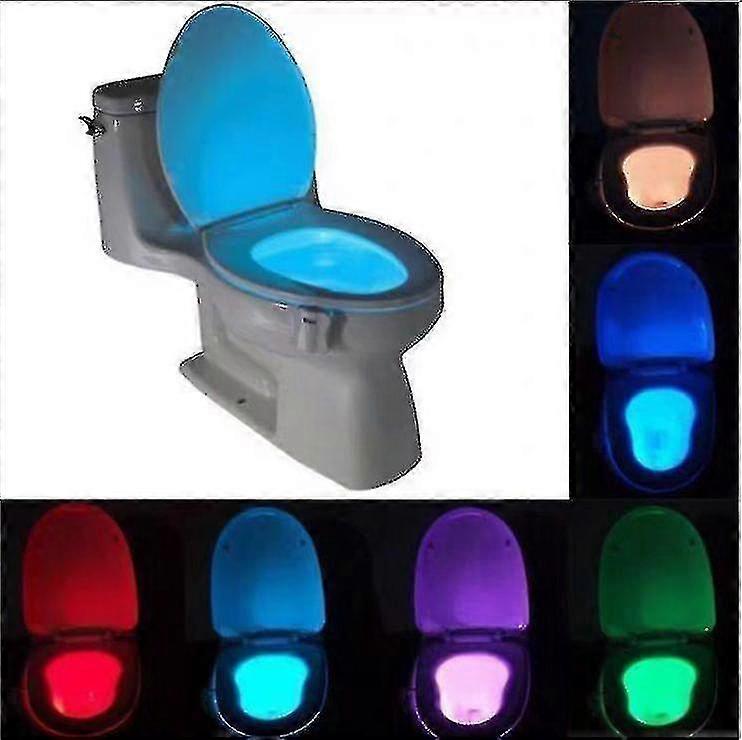 GYFDYM 8 Color Smart Toilet Seat Led Nightlight-auto-sensing System