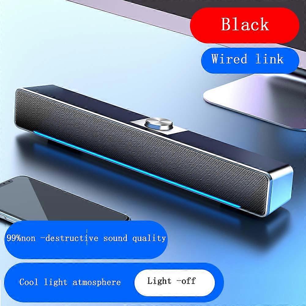Usb Powered Discipline Bar, Wired And Wireless Speaker, Tv, Laptop, Game, Home Theater, Surround Sound System