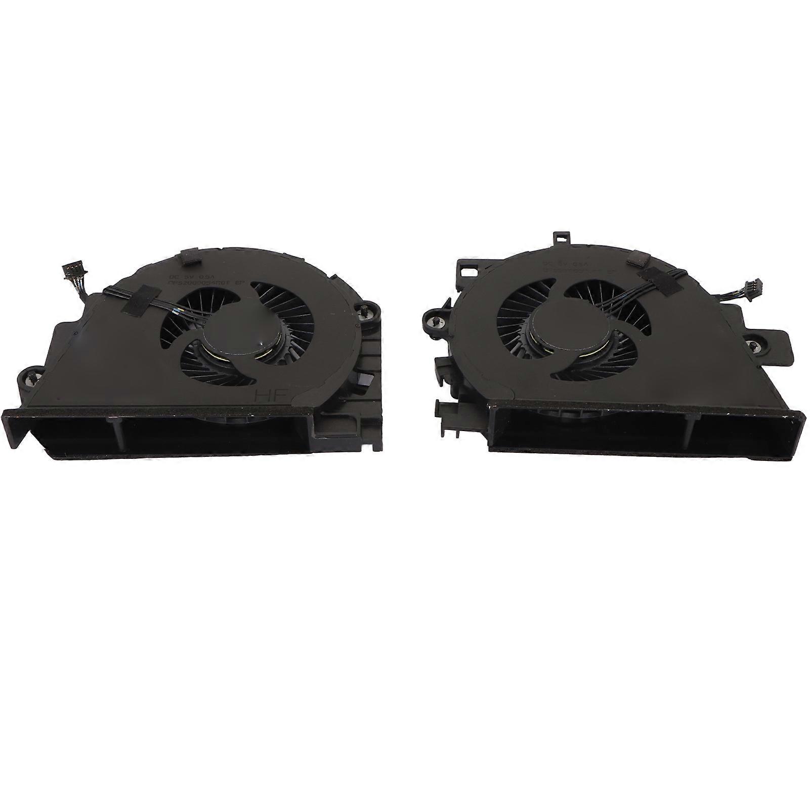 Goshyda Laptop Koelventilator – 4-pins, Compatibel Met ZBook Studio 15'' G3/G4 (CPU Of GPU), Aluminium En ABS