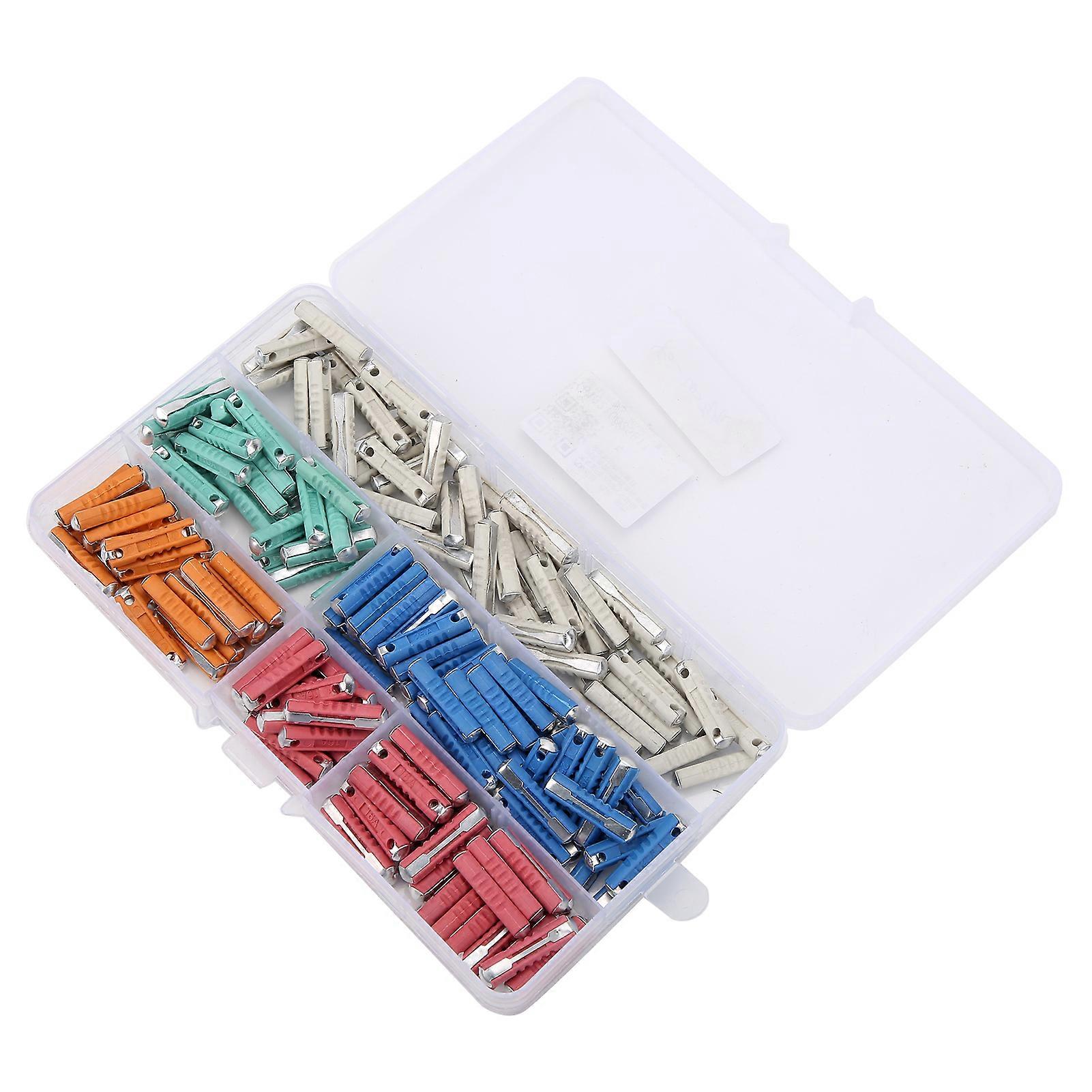 200Pcs 5A/8A/10A/16A/25A Fuse European 32V Boxed Environmental Friendly Automotive Accessory