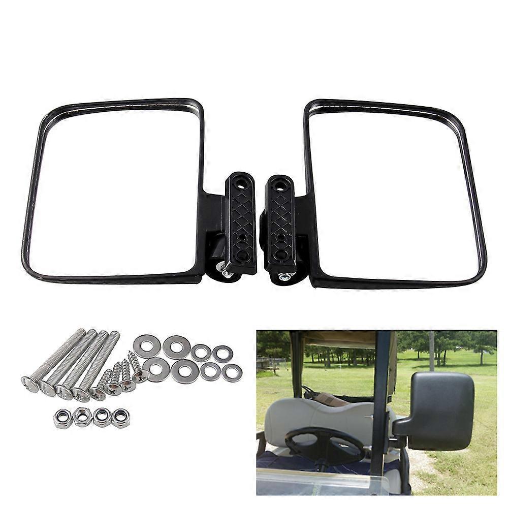 Universal Folding Side View Mirrors Fit For  Cart Car