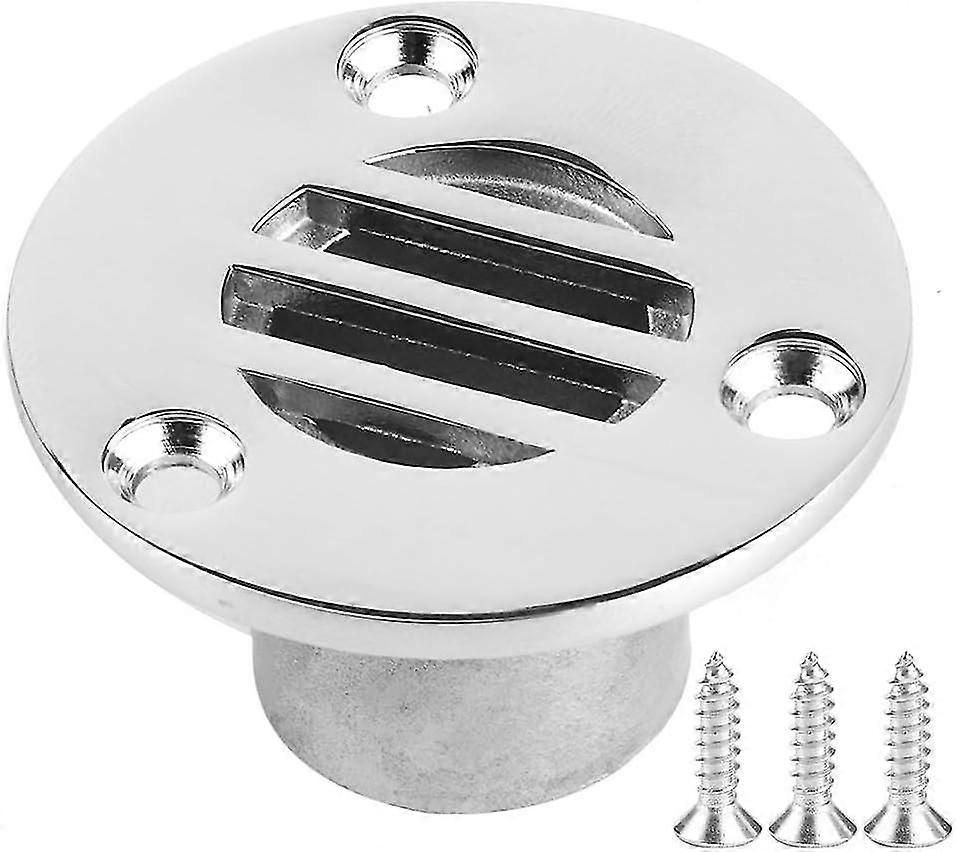 Odpływ pokładu łodzi morskiej ze stali nierdzewnej 316 Pasuje do drenażu pokładu kajakowego jachtu lub odpływu łazienkowego (22 mm) c p