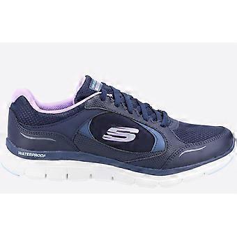 Skechers Flex Appeal 4.0 True Clarity Trainers Navy/Lavender
