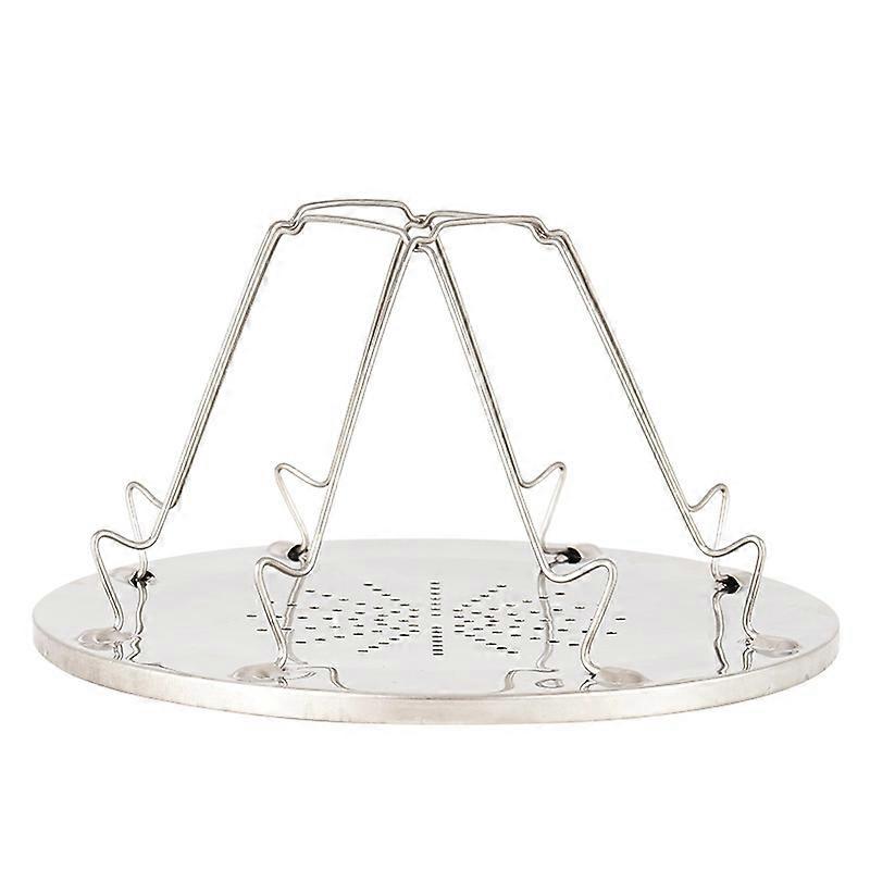 Outdoor stainless steel bread rack 4-piece foldable