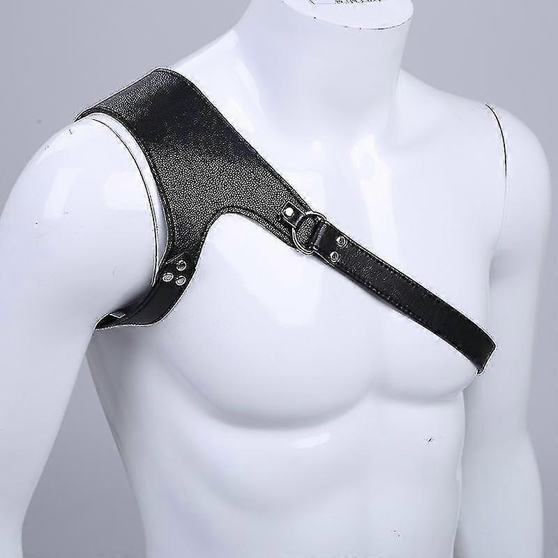 Male Leather Lingerie Sexual Chest Harness Men Adjustable Rave Gay Clothing BDSM Fetish Full Body Harness Belt Strap For Sex Male Leather Lingerie Sexual Chest Harness Men Adjustable Rave Gay Clothing BDSM Fetish Full Body Harness Belt Strap For Sex