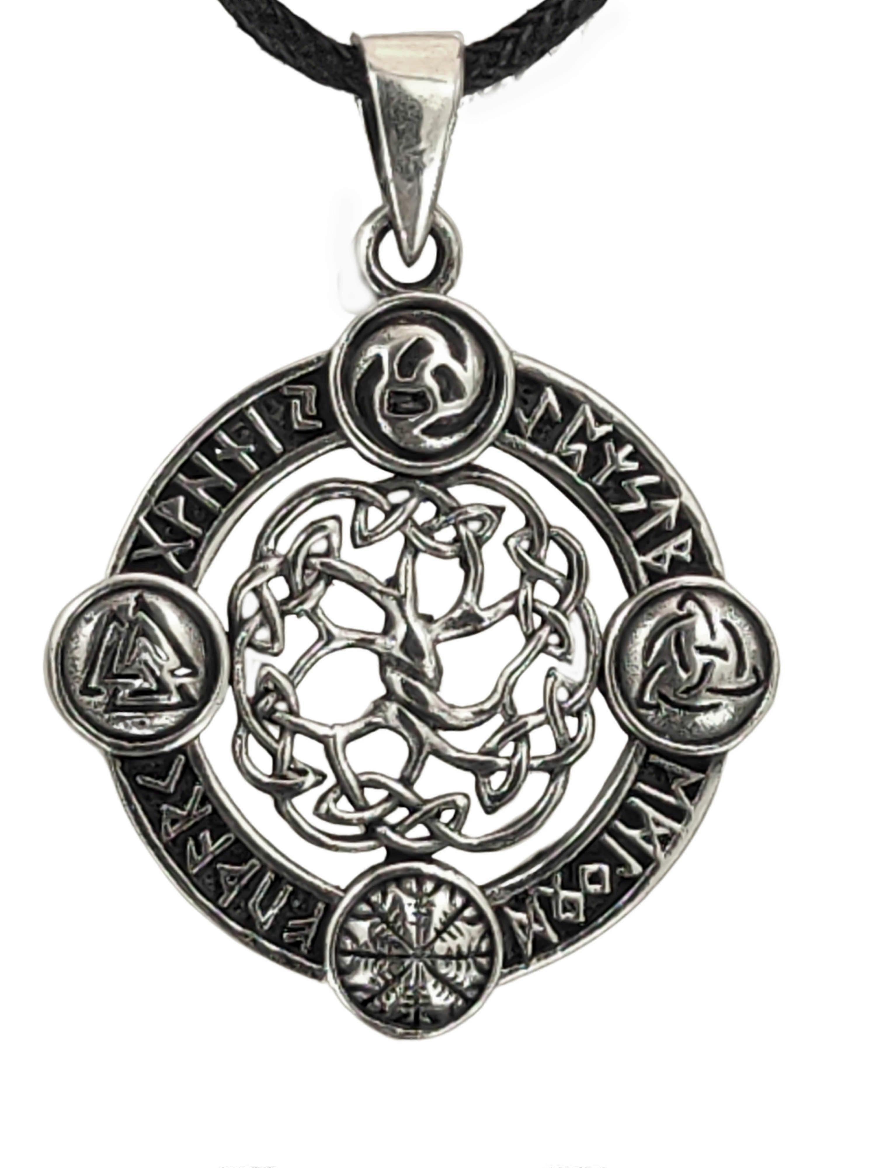 Anh?nger 400 lebensbaum - silber