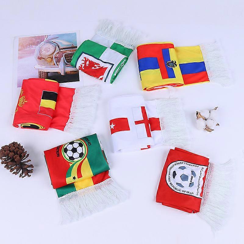 3stk VM fodbold fan forsyninger Qatar VM tørklæde