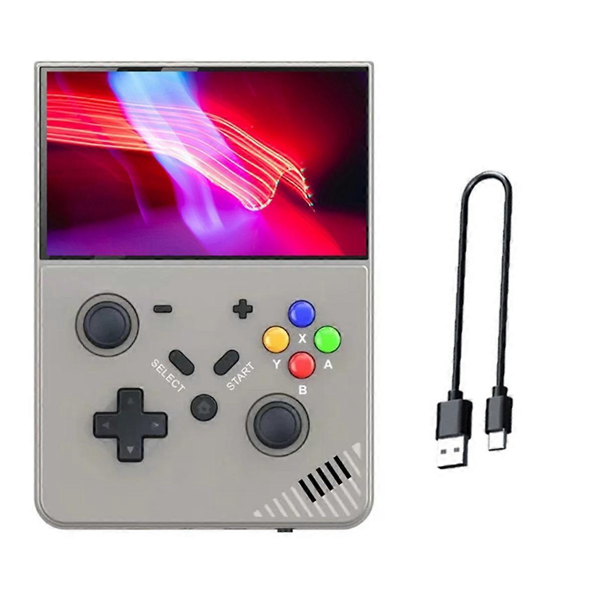 R43 PRO Handheld Game Console 128G 4.3 Inch 4K HD Retro Game Console Linux Sys for PSP PS1 N64 A