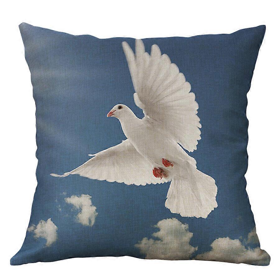 Vredesduif Print Kussensloop Kussensloop Cartoon Gedrukt Sof Home Dcor Design 1370jpjcjh