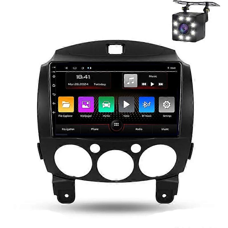 Car Radio For Mazda 2 DE 2007 - 2014 Multimedia Video Player Carplay GPS
