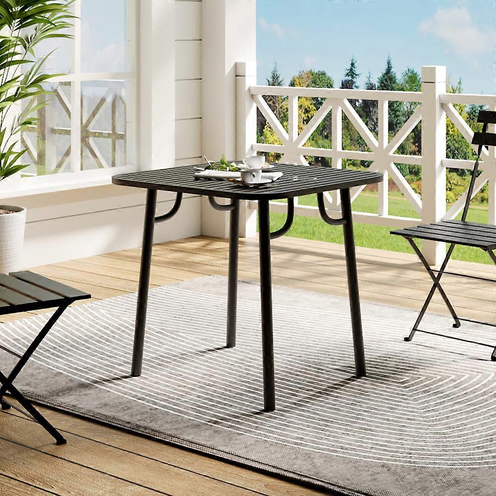 80cm Outdoor Garden Metal Table