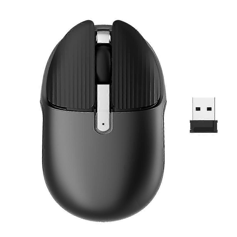 2.4G Wireless Mouse For Laptop Multifunction Home Office Bluetooth 5.0 Practical