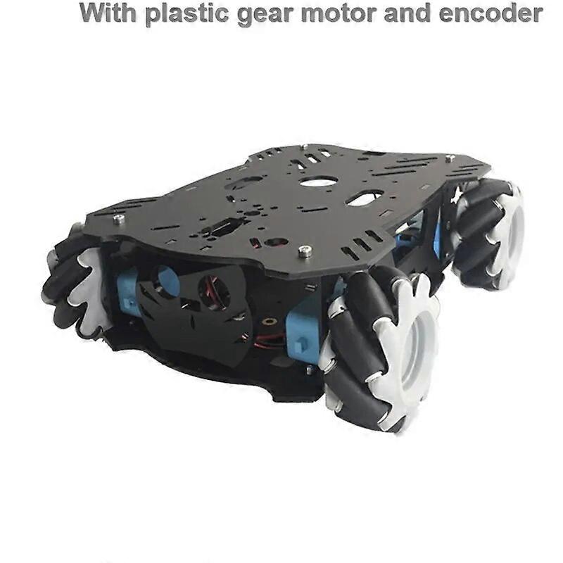 ROS 10Kg Load McNamm Wheel Trolley RC Tank for Arduino Robot DIY Kit with Ps2 Encoder Motor 4WD Car and Programmable Robot Arm