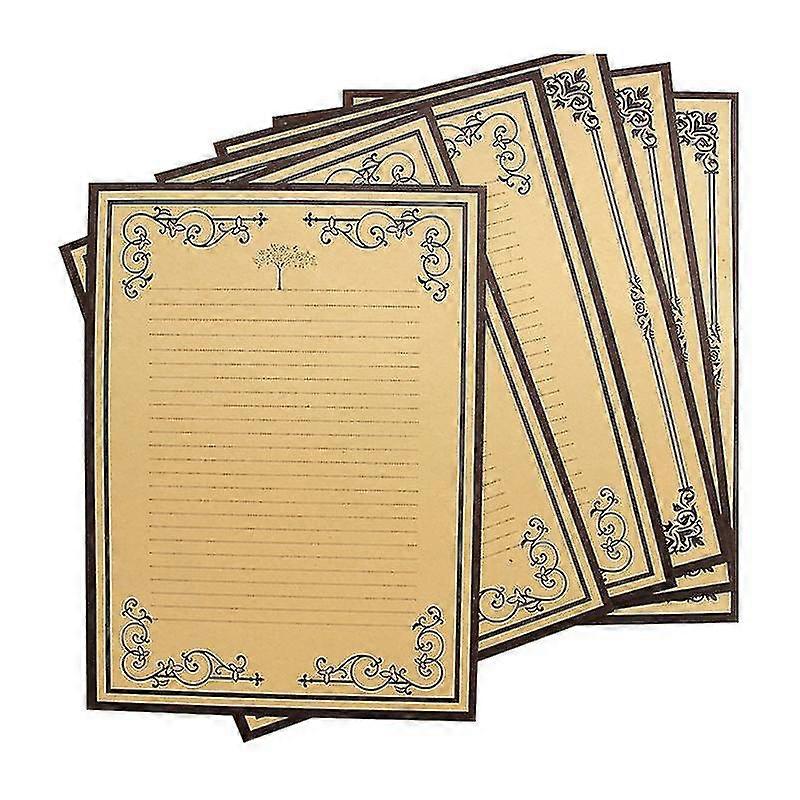 8pcs Kraft Schreibpapier