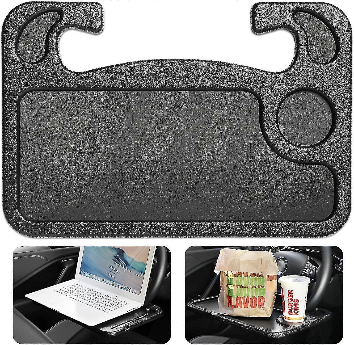 طاولة سيارة محمولة ، مكتب عجلة القيادة ، متعدد الوظائف ، أكل ، عمل ، شراب ، منضدة ، منضدة ، رف تخزين