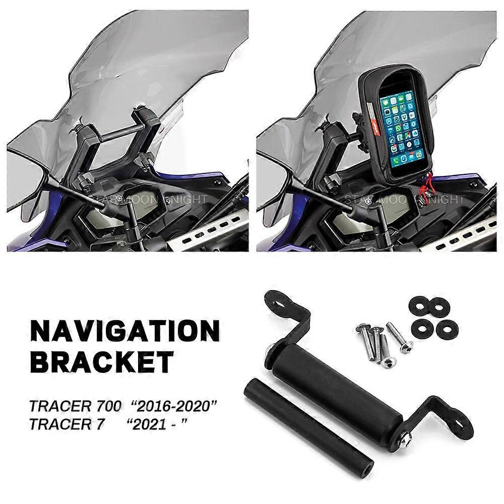 Carte de support GPS de navigation de téléphone portable de moto pour YAMAHA TRACER700 Tracer 700 Tracer 7 GT 2016 - 2022 Accessoires