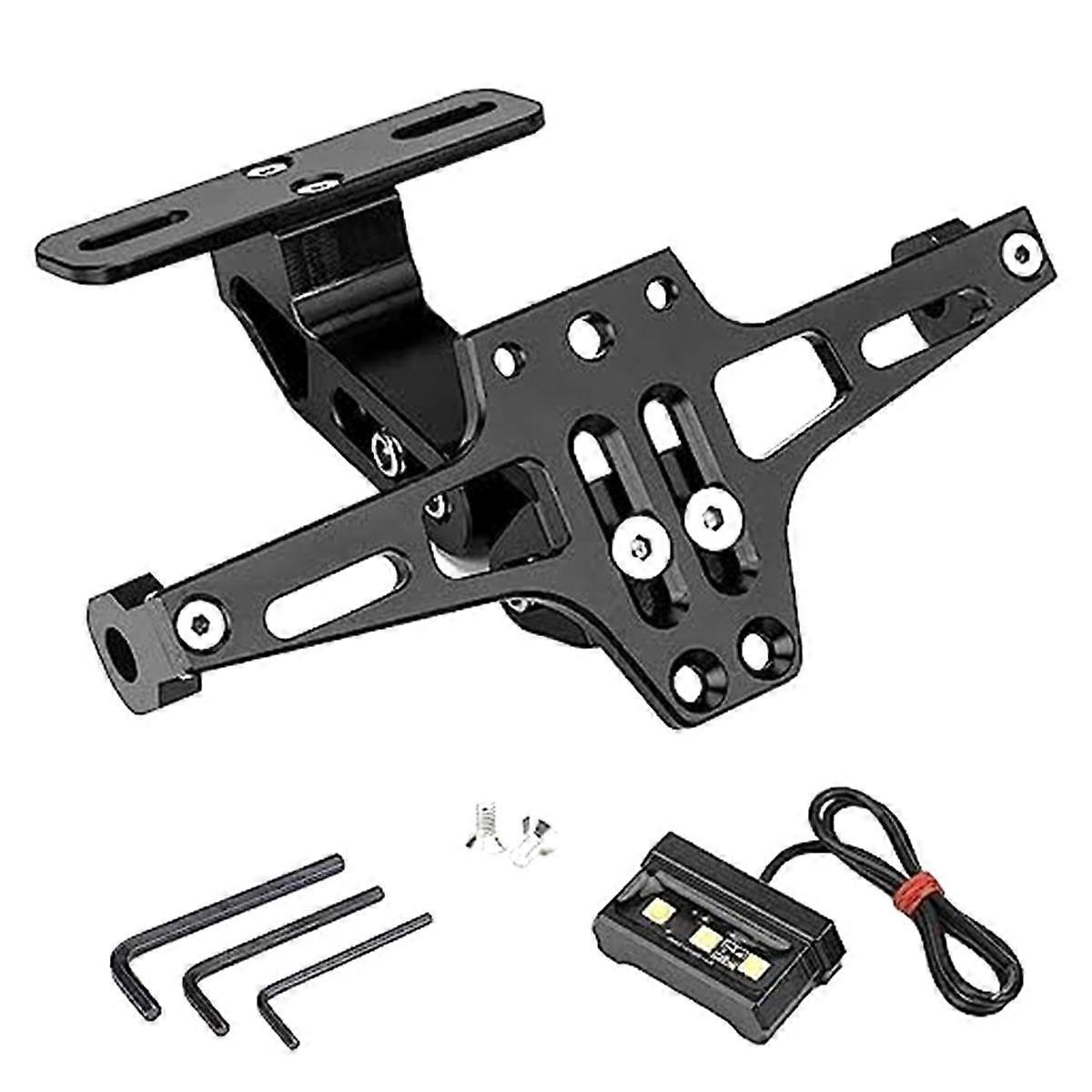 Made of High Quality Materials, the Adjustable Car Board Bracket is Durable and Black