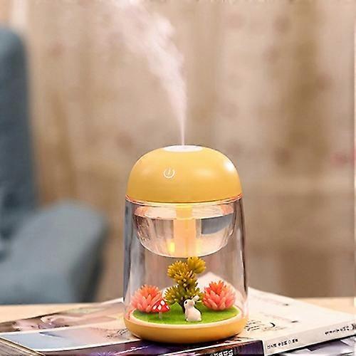 Imycoo WT602 2W Portable Mini Micro Landscape Design USB Charge Aromatherapy Air Humidifier with LED Colorful Light
