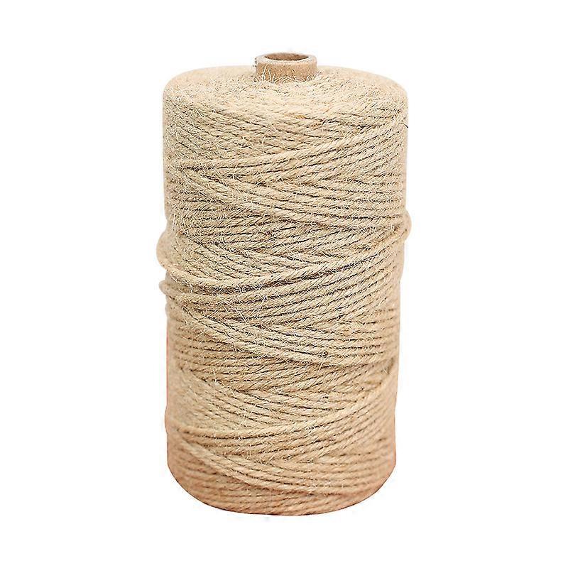 100m Natural Jute Twine String 2 Ply Packing Bakers Twine Art And Crafts Linen String Handicrafts Cord
