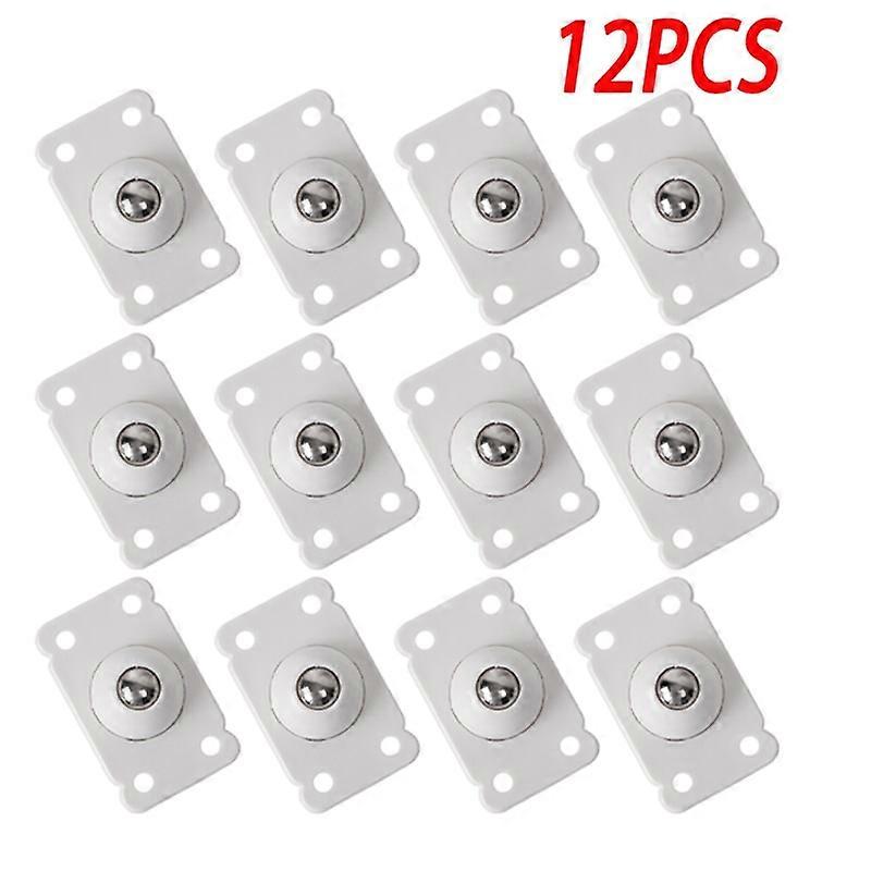 Paste Type Universal Pulley Self Adhesive Sticker Paste Type Universal Pulley Mini Casters Wheels Storage Box Bottom Rollers Cas