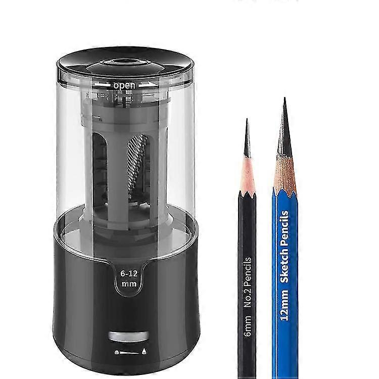 New Safe And Creative Large Aperture Thick Pole Hole Cutting Plug-in Full-automatic Pencil Sharpener