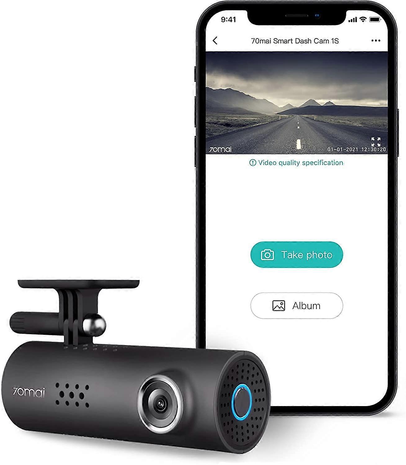 70mai smart driving recorder, 1080P full HD, car smart driving recorder, built-in G-Sensor, WDR, accesorii auto puternice night vision