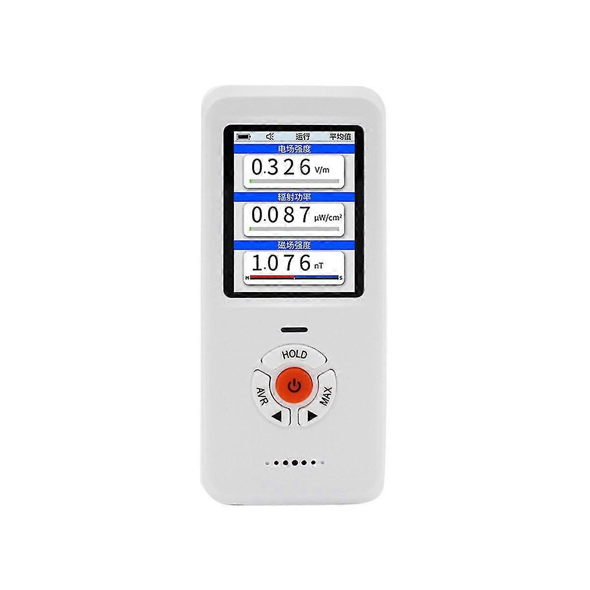Handheld Portable Electromagnetic Radiation Detector Digital Tft 2.0 Color Display Multifunctional