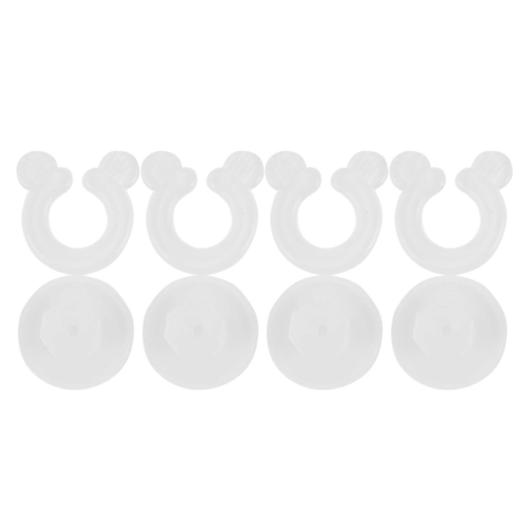 4 Pcs Blankets Quilt Clip Fixer Durable Plastic Sheet Comforter Bed Comforter Donuts Holders