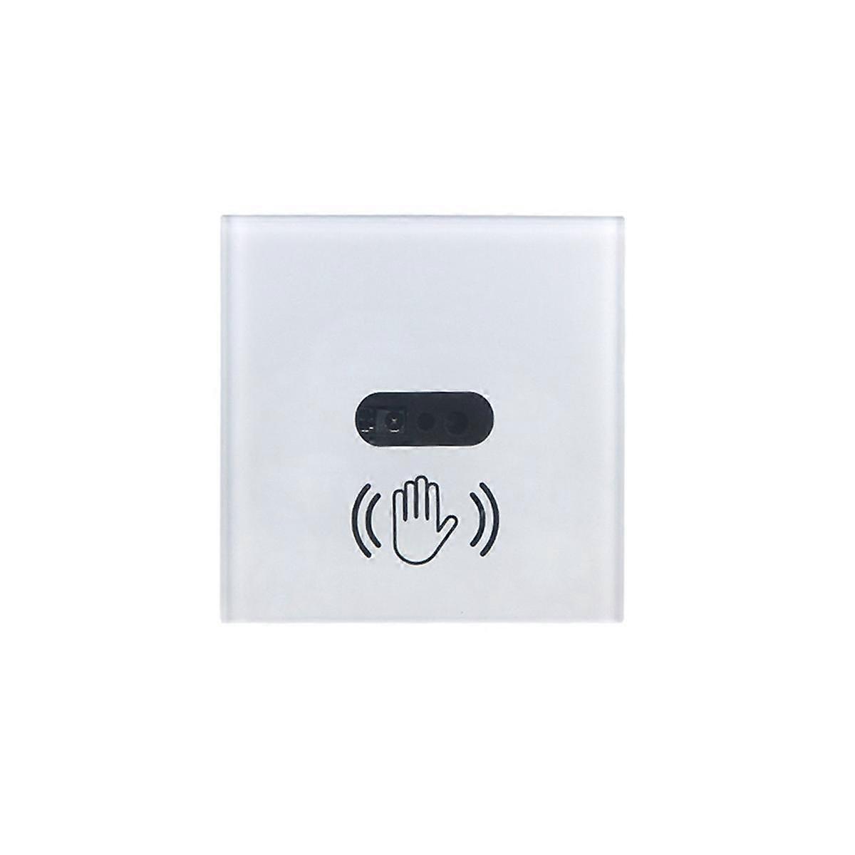 Wall Smart Light Switch Infrare IR Sensor No Need Touch Glass Screen Panel Electrical Power on Off