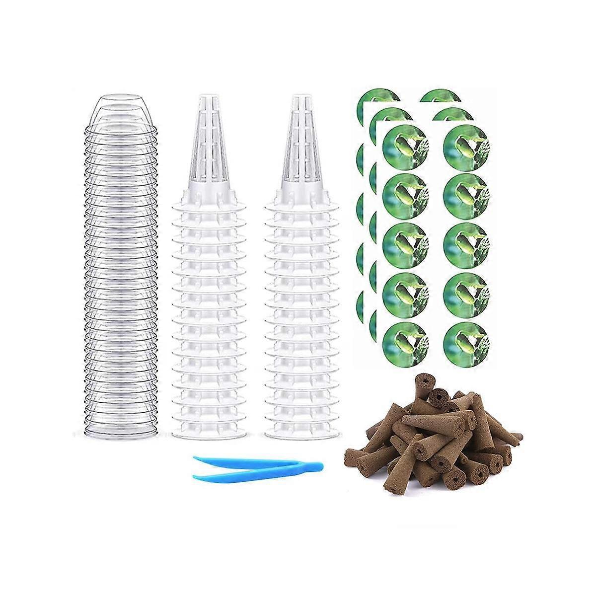 121 Pcs Seed Pods Kit , Suitable for Hydroponics Growing System for Plants, Outdoor and Indoor Hydr
