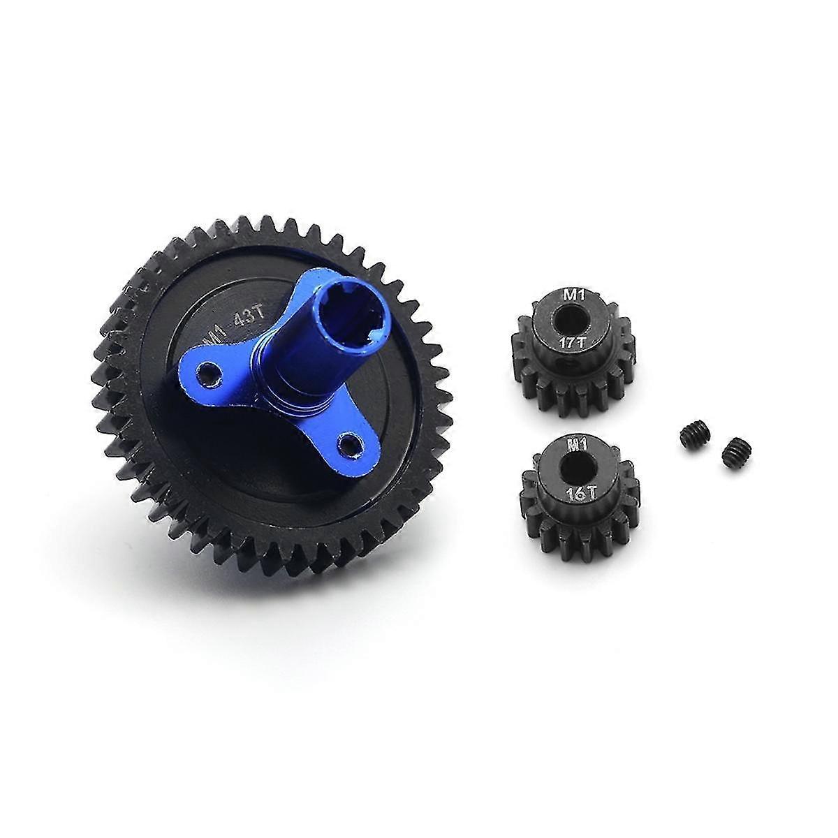 Rc súprava spojky do auta s rovným hriadeľom pre 1/10 Arrma Senton Vorteks Big Rock 3s/kraton Outcast 4s M1 43t+16+17t