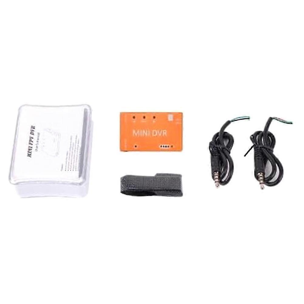 Mini Fpv Dvr Video Audio Recorder Built-in 3.7v 400mah Battery For Fpv Rc Multicopters