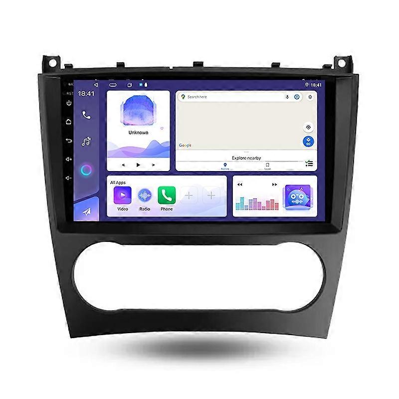 Car Radio Player For Benz C Class W203 W209 C180 C200 2004-2011 Multimedia Video WIFI Navigation GPS