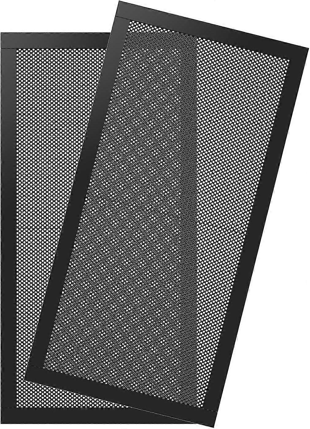 120 * 240mm Dust Filter For Computer Cooler Fan, [2 Pack] Magnetic Frame Pc Fan Dust Mesh Pc Cooler Filter Dustproof Pvc Cover Computer Fan Grills