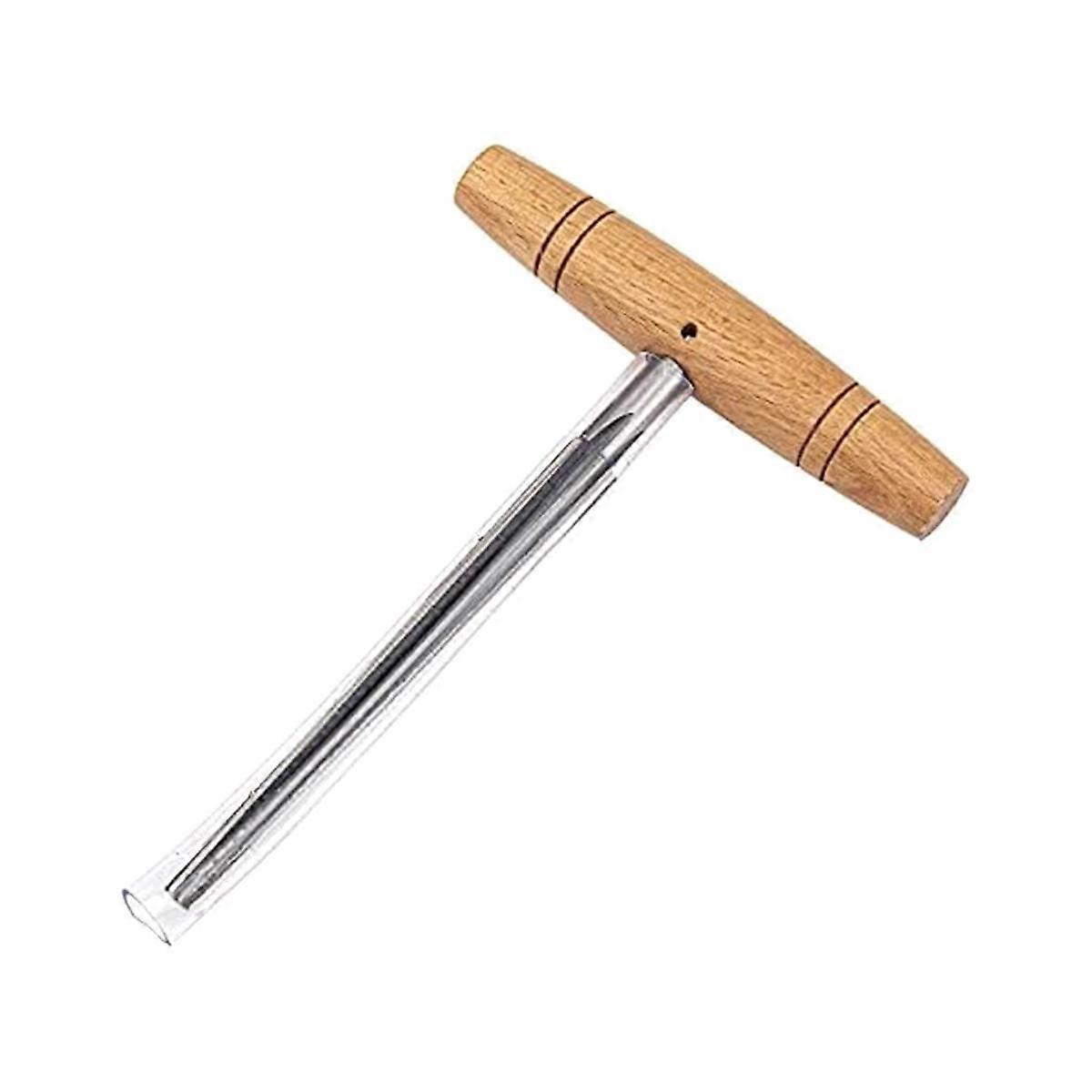 1Pcs Violin Viola Peg Hole Reamer Compatible with 3/4 4/4 Violin with Wood Handle Violin Luthier Tool