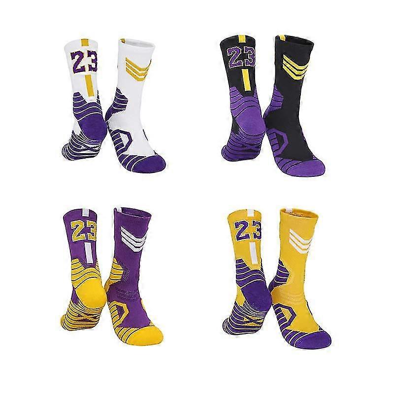 4pcs Los Angeles Lakers Lakers Lebron Basketball Sport Adult