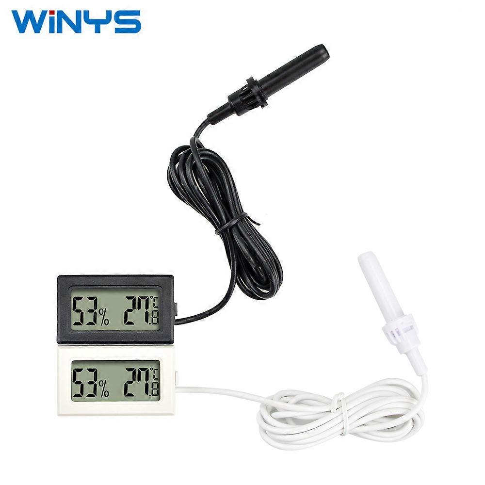 2pcs Built-in Electronic Temperature and Humidity Meter Digital Temperature and Humidity Meter