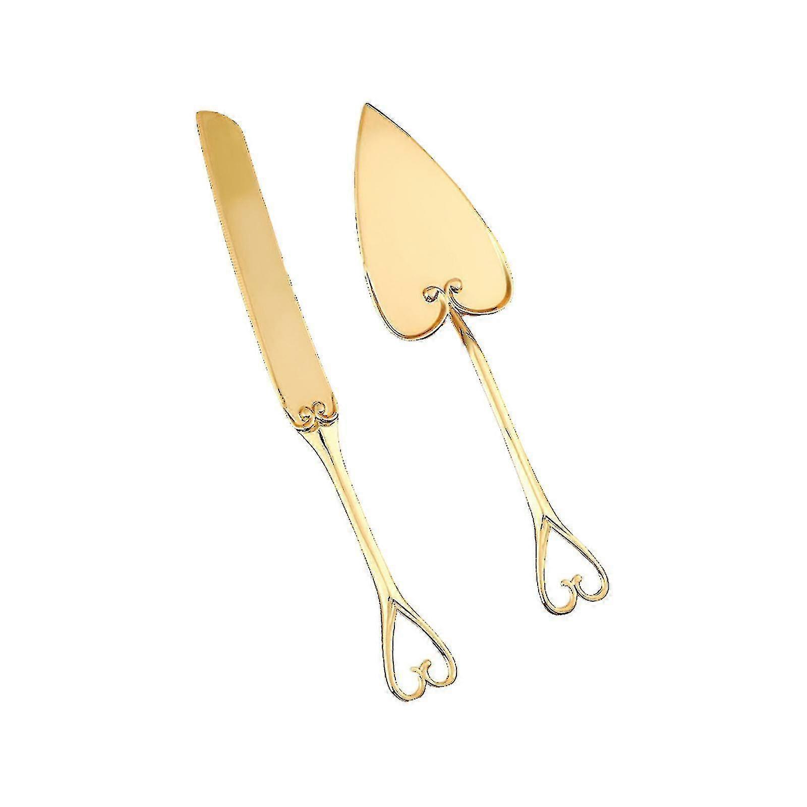 Tort de nunta cuțit și server set, personalizate de aur tort de servire Set, gravate tort de tăiere set pentru nunta, Pie Server pizza cutter, cadou de mireasa