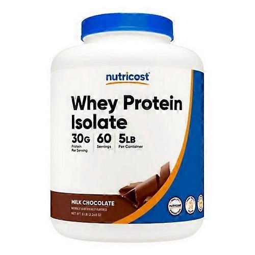 Nutricost Whey Protein Isolate Powder Chocolate ,5 Lbs