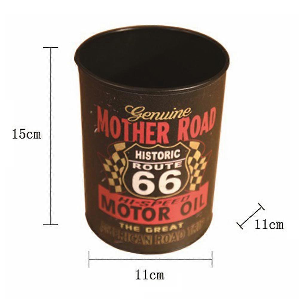 Vintage Multi-function Round Pen Container