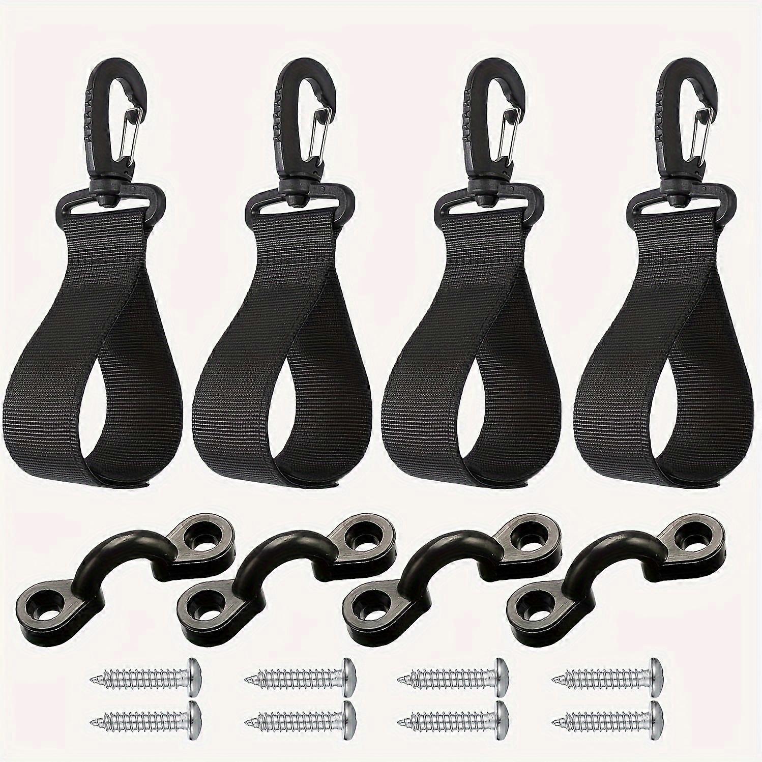 4sets/8sets Kayak Paddle Holder, Fishing SUP Paddle Board Accessories, Inflatable Boat Paddle Storage, Kayak Paddle Lanyard For Kayak Canoe SUP Paddle