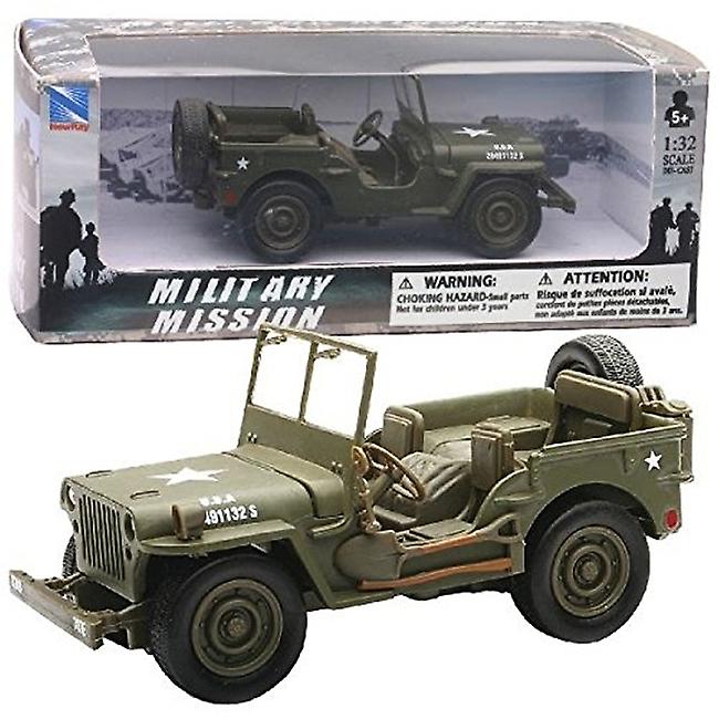 1:32 Scale Die-Cast Jeep Willys