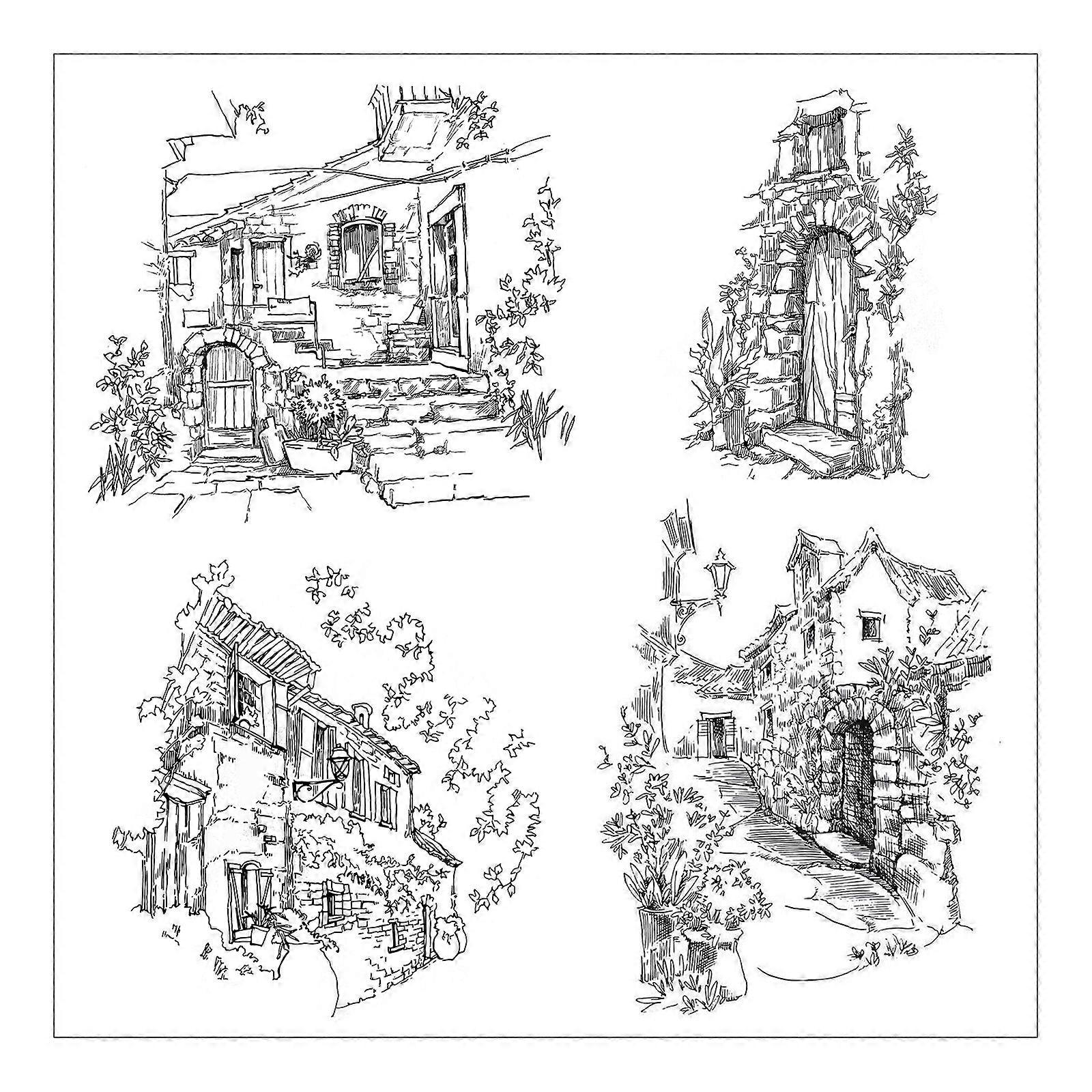 Transparent Silicone Stamps Decorative Stencil for DIY Card Making Scrapbooking