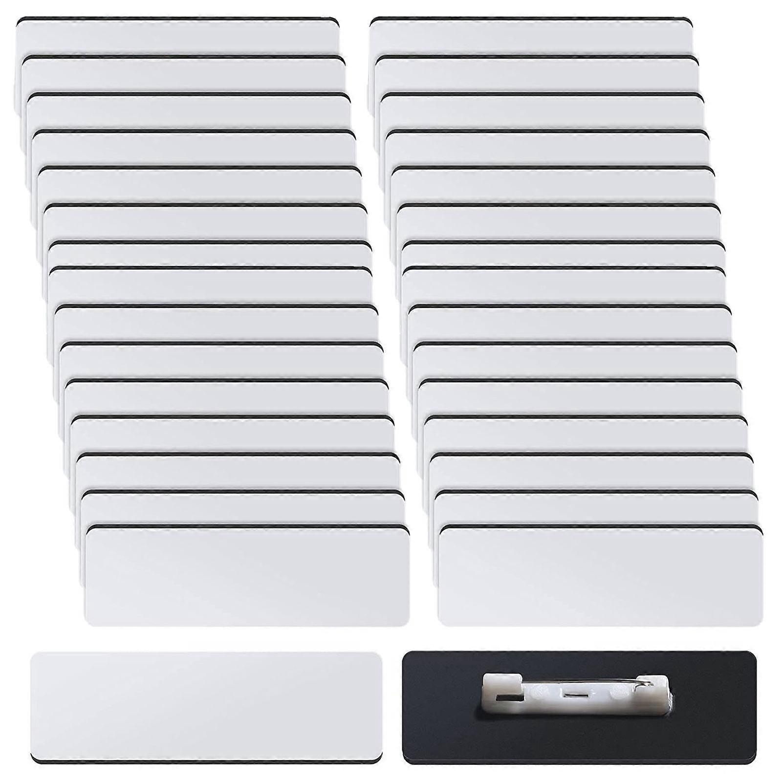 Name Badges with Pins Customized Personalized Name Tags for School Offices