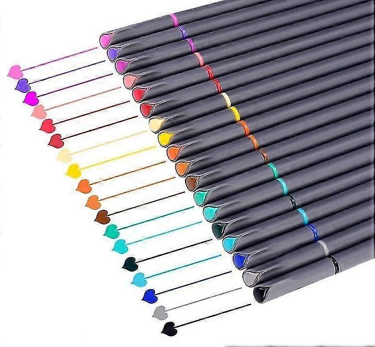 Colored Markers Drawing Pens 18 Colors