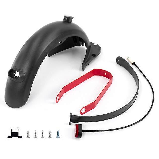Daurable Rear Fender Mudguard Taillight Bracket Kit for Segway Ninebot Max G30 Electric Scooter Brake Light Support Mount Parts