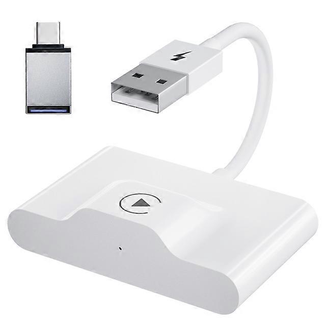 Wireless CarPlay Adapter for Android Wireless Auto Car Adapter Plug Play 5GHz WiFi Online Update Carplay Dongle
